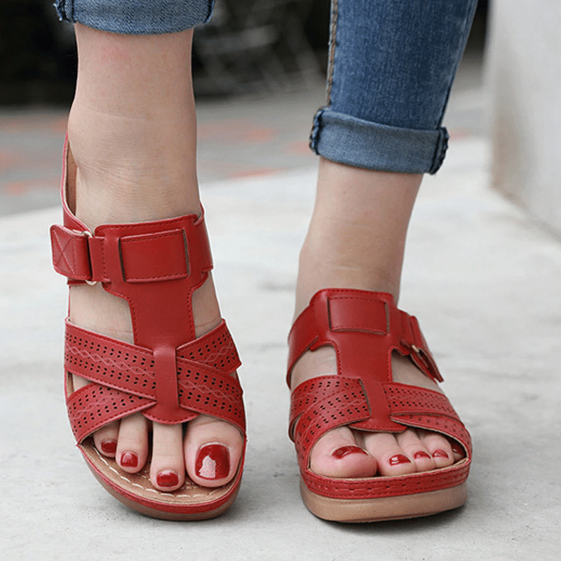 Elegante Komfort-Sandalen mit atmungsaktivem Design und verstellbaren Riemen