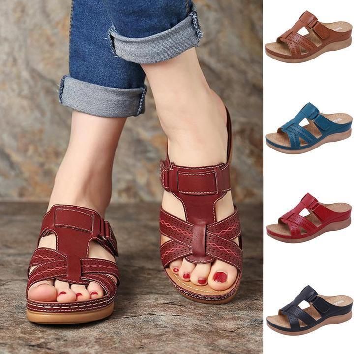Elegante Komfort-Sandalen mit atmungsaktivem Design und verstellbaren Riemen
