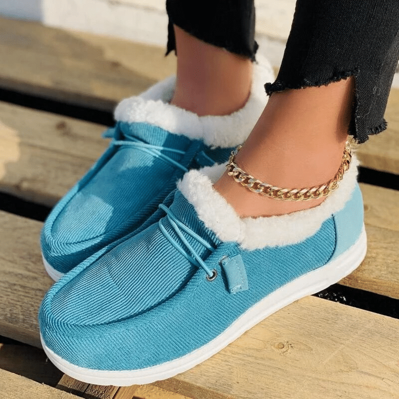 Beiger Halbschuh - Warme und Bequeme Freizeitloafer