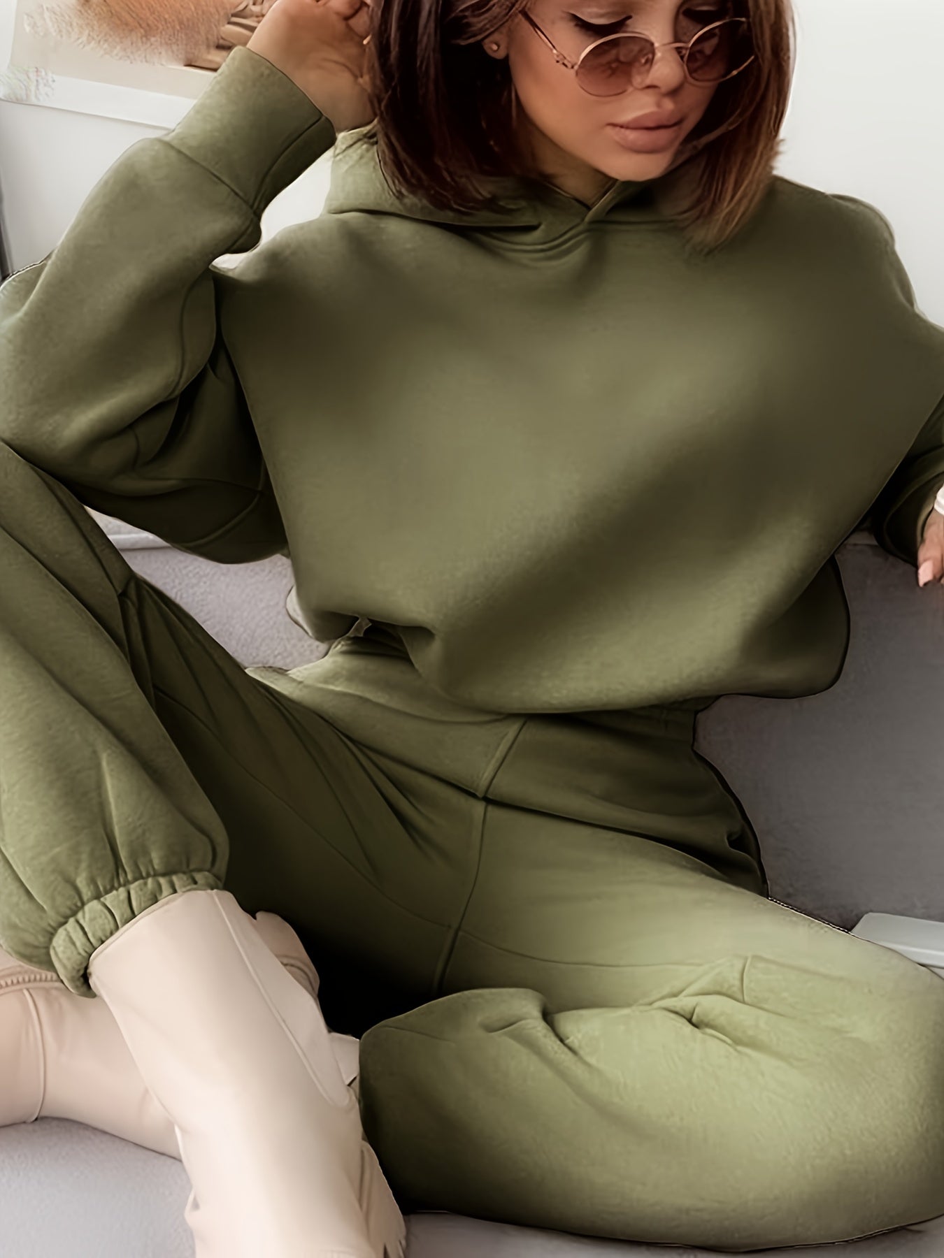Lässiges Set in Grau – Lara