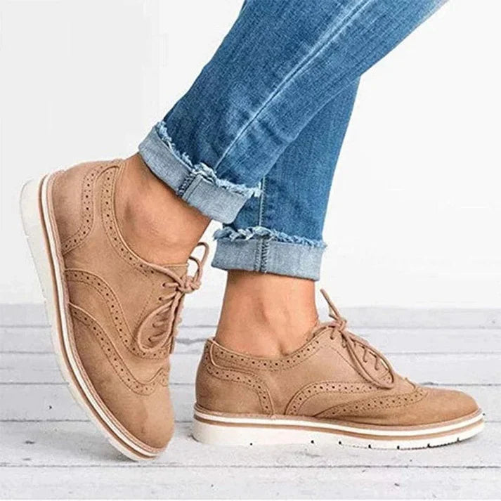 Jenni - elegante lederschuhe mit schnürsenkeln