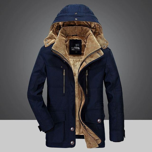 Thermo Winterparka Blau - Finn