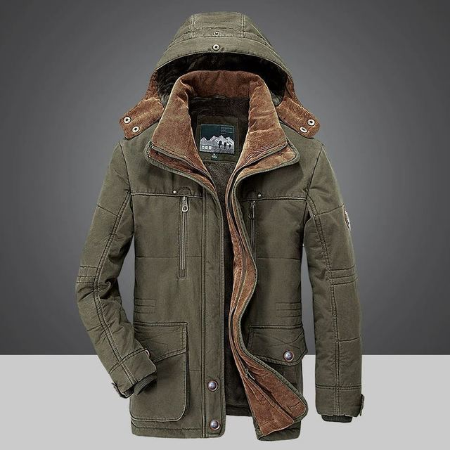 Thermo Winterparka Blau - Finn