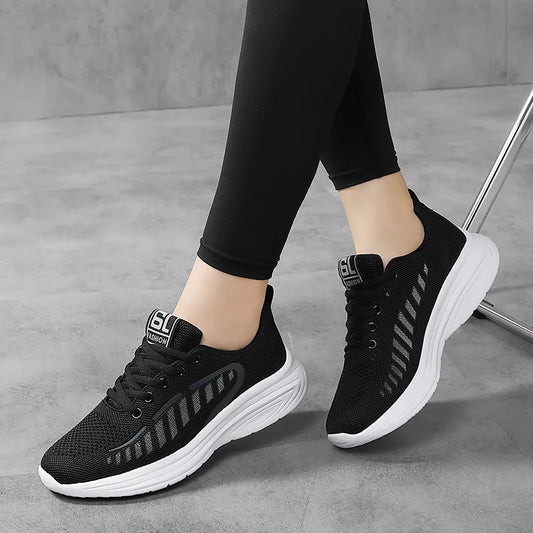 Nina - Mauve Performance Sneakers