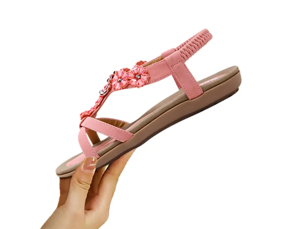 Braun Boho Komfortsandalen - Sarahi