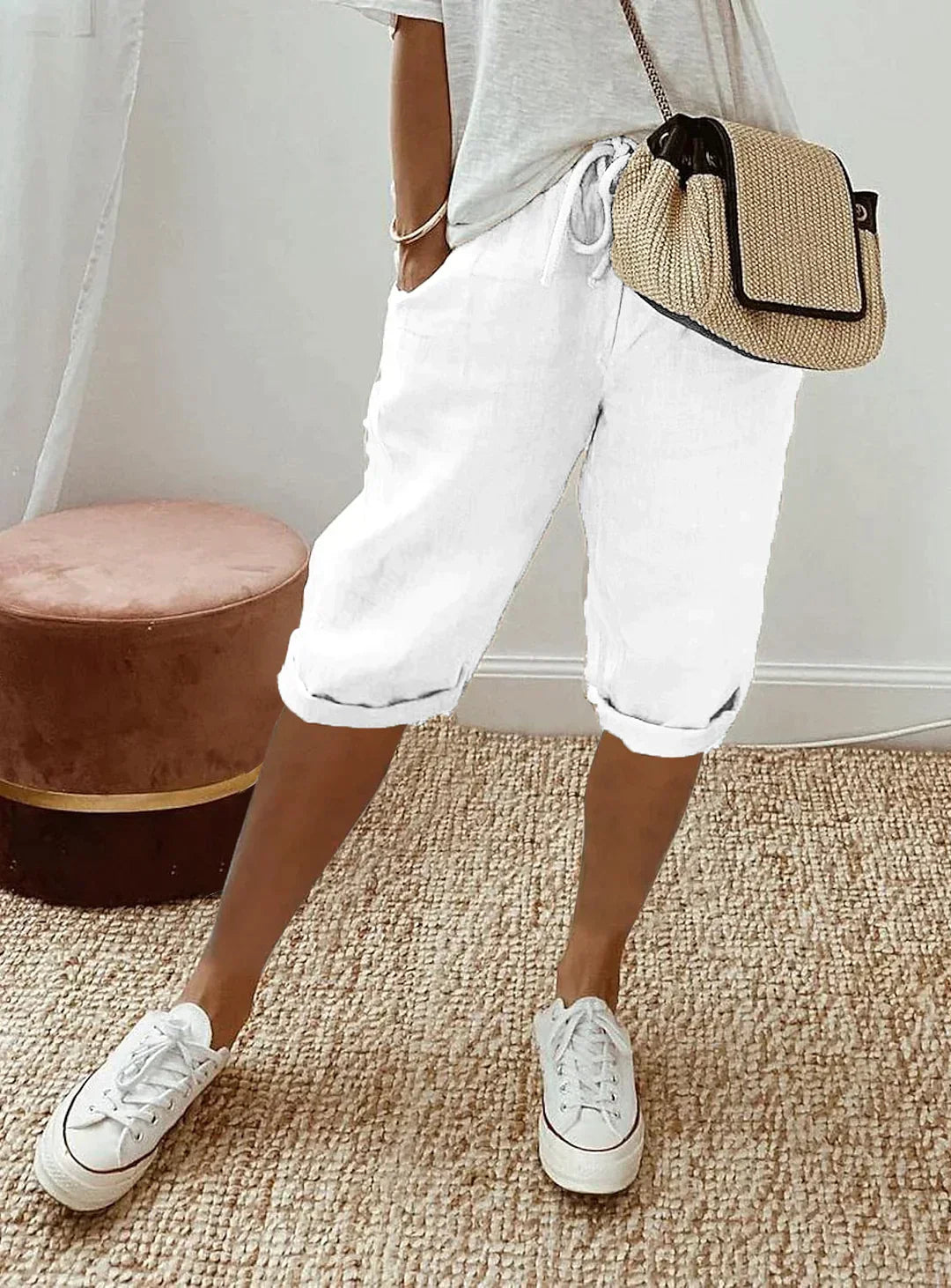 Sofia - lässige und stylische leinen hose