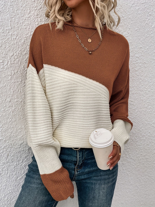 Weißer Oversize Pullover – Mila