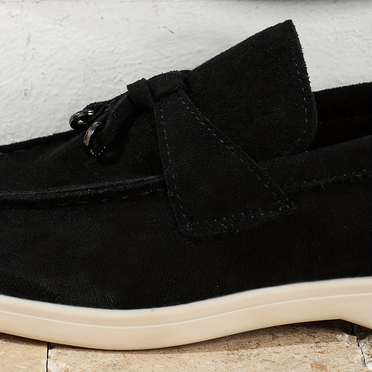 Schwarze Damen Loafer - Mia