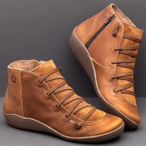 Damen Schneestiefel Braun - Nova