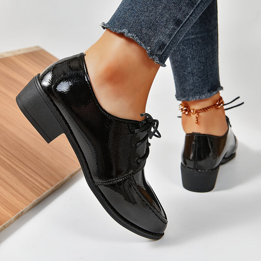 Schwarzer eleganter loafer - Sophie