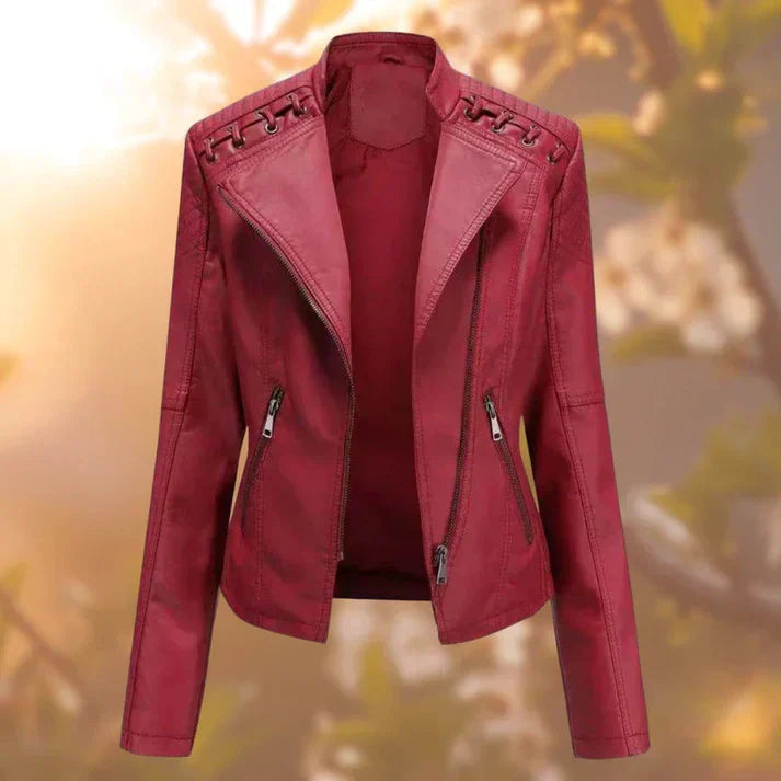 Lederjacke für frauen - Halle