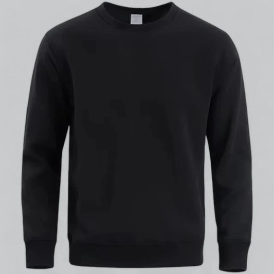 Herren-sweatshirt mit rundhalsausschnitt und langen armeln – lässiger alltagslook