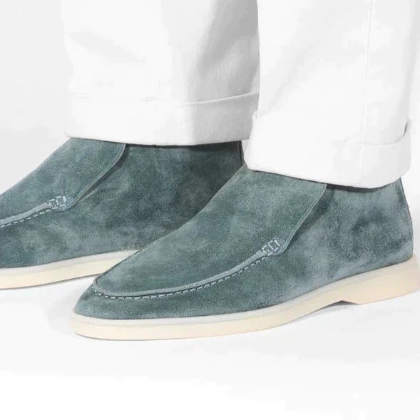 Beige Orthopädische Wildleder-Style-Schuhe - Summit