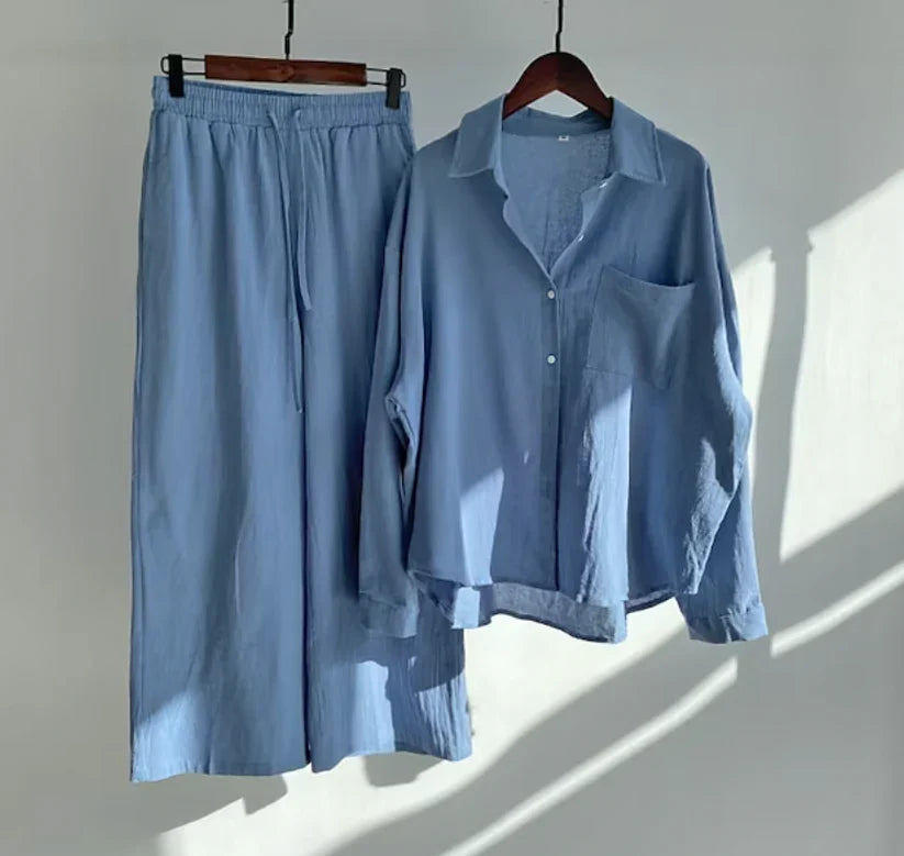 Geneve - sommerliches leinen set