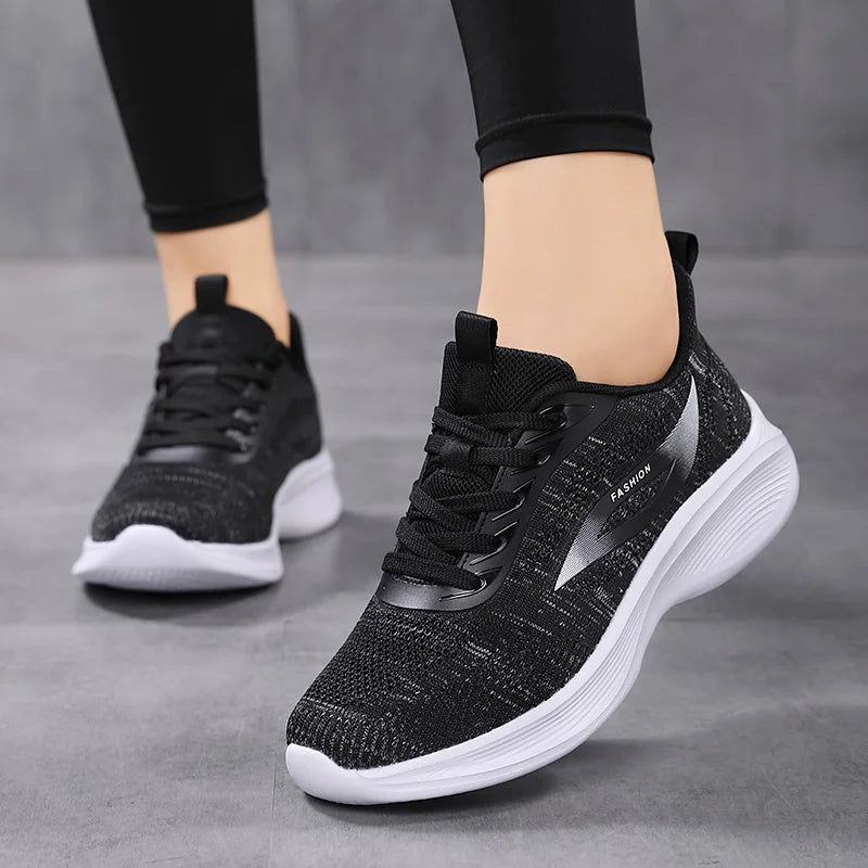 Mia - Elegante Lila Damen-Sneakers