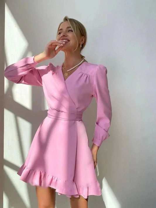 Elegantes a linien kleid - Carmee