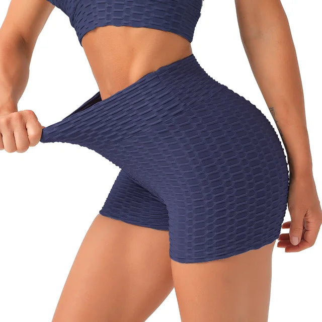 Polar - Weiße Texturierte Sport-Shorts