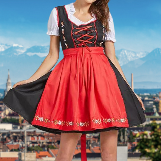 Dirndl sia - einzigartige dirndl für damen mit schürze und bluse