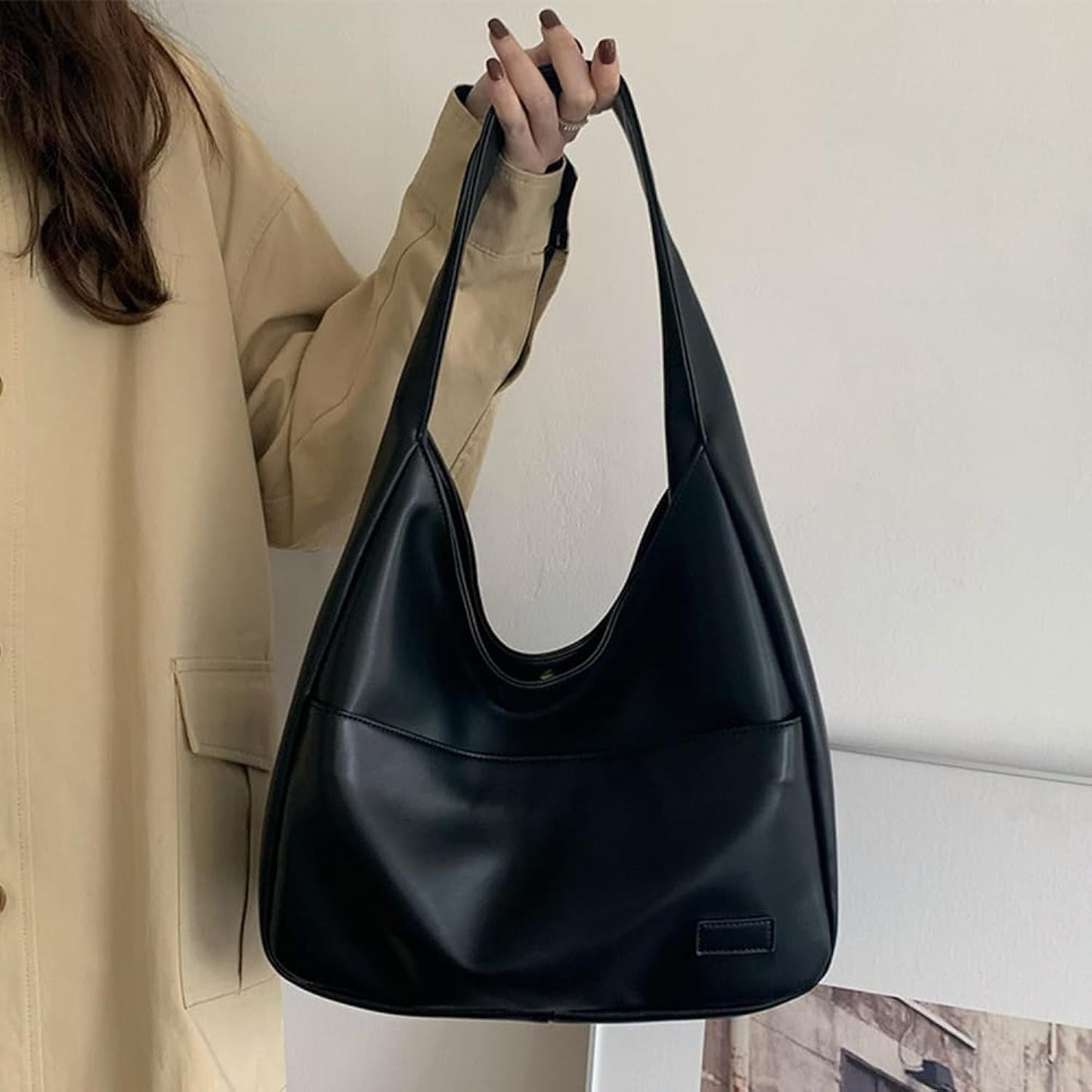 Rote Hobo-Tasche - Clara