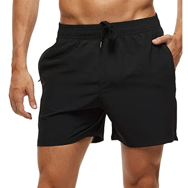 Liam - Olivgrüne Badeshorts Classic