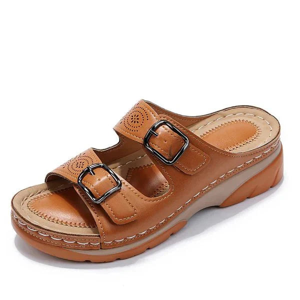 Orthopädische ledersandalen - Glayza