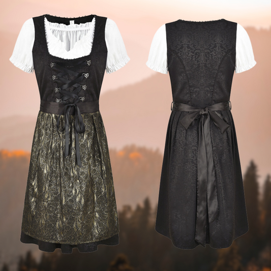 Dirndl - einzigartige dirndl für damen mit schürze und bluse
