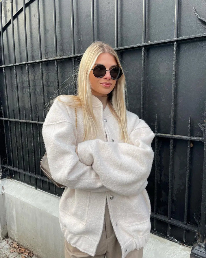 Mazie - modische damen jacke in ubergröße