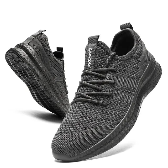 Max - Elegante Schwarze Herren-Sneakers