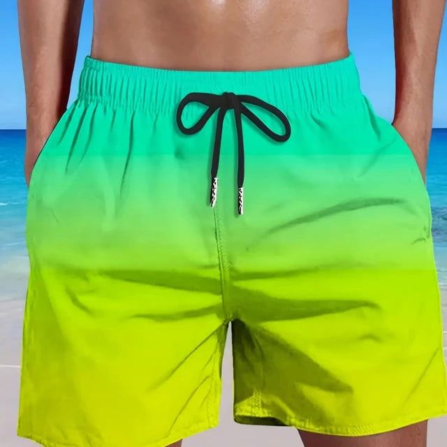 Kai - Sunrise Gradient Beach Shorts