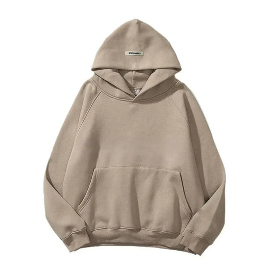 Oversize-hoodie für herren, minimalistische streetwear – herren