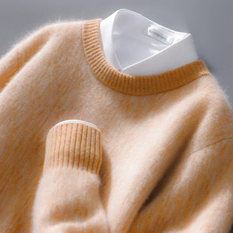 Kaschmir hellblauer pullover - Elise