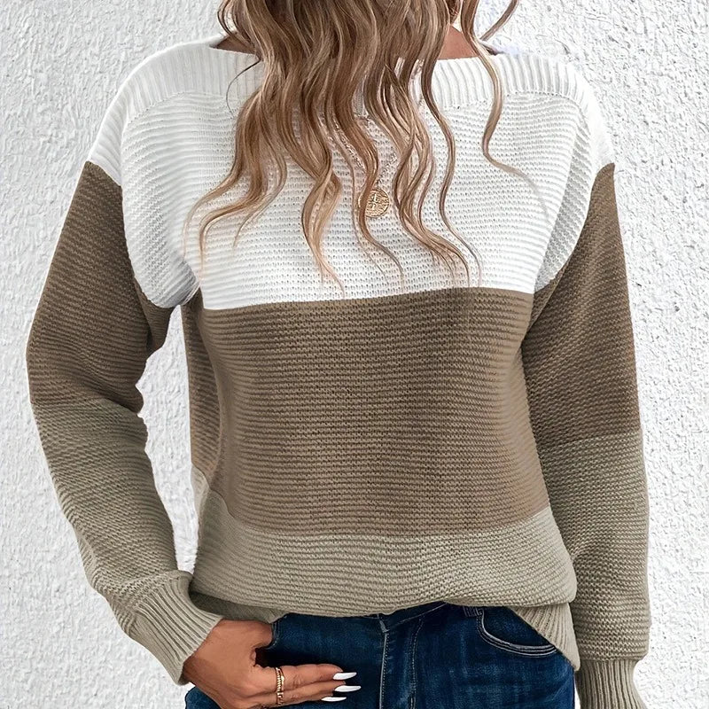 Eleganter Winterpullover Grau - Nora