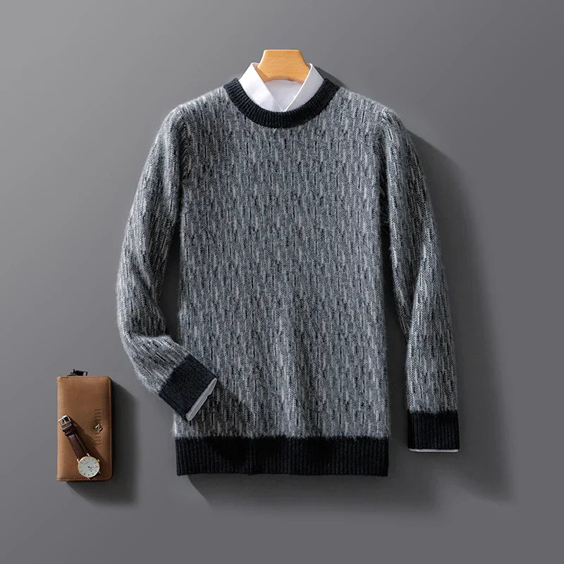 Kaschmir hellblauer pullover - Elise