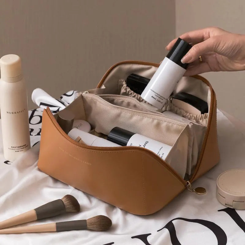 Beige Kosmetiktasche - Lisa