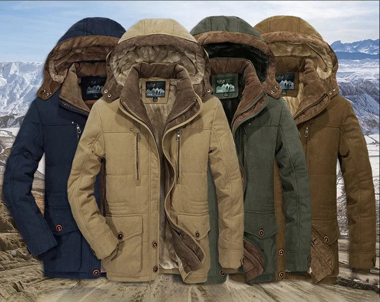 Thermo Winterparka Blau - Finn