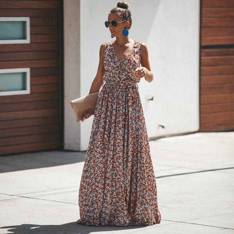 Schickes sommer-maxikleid - Selerine