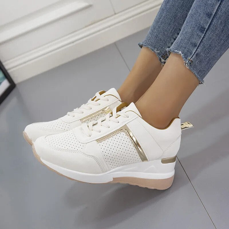 Elegante Weiße Damen-Sneaker - Bianca
