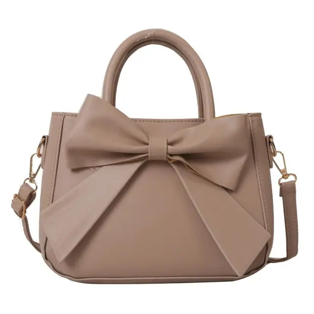 Lillian - Elegante Schwarze Schleifen-Handtasche