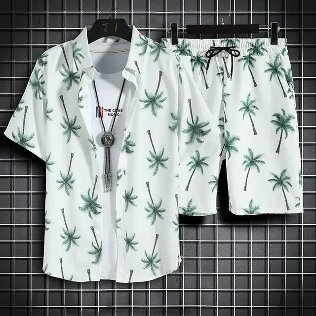 Tropisches Sommer-Set – Lässiger Schnitt & Atmungsaktive Qualität
