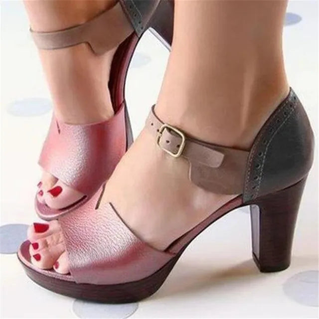 Gemma - Mehrfarbige Damen-Sandalen