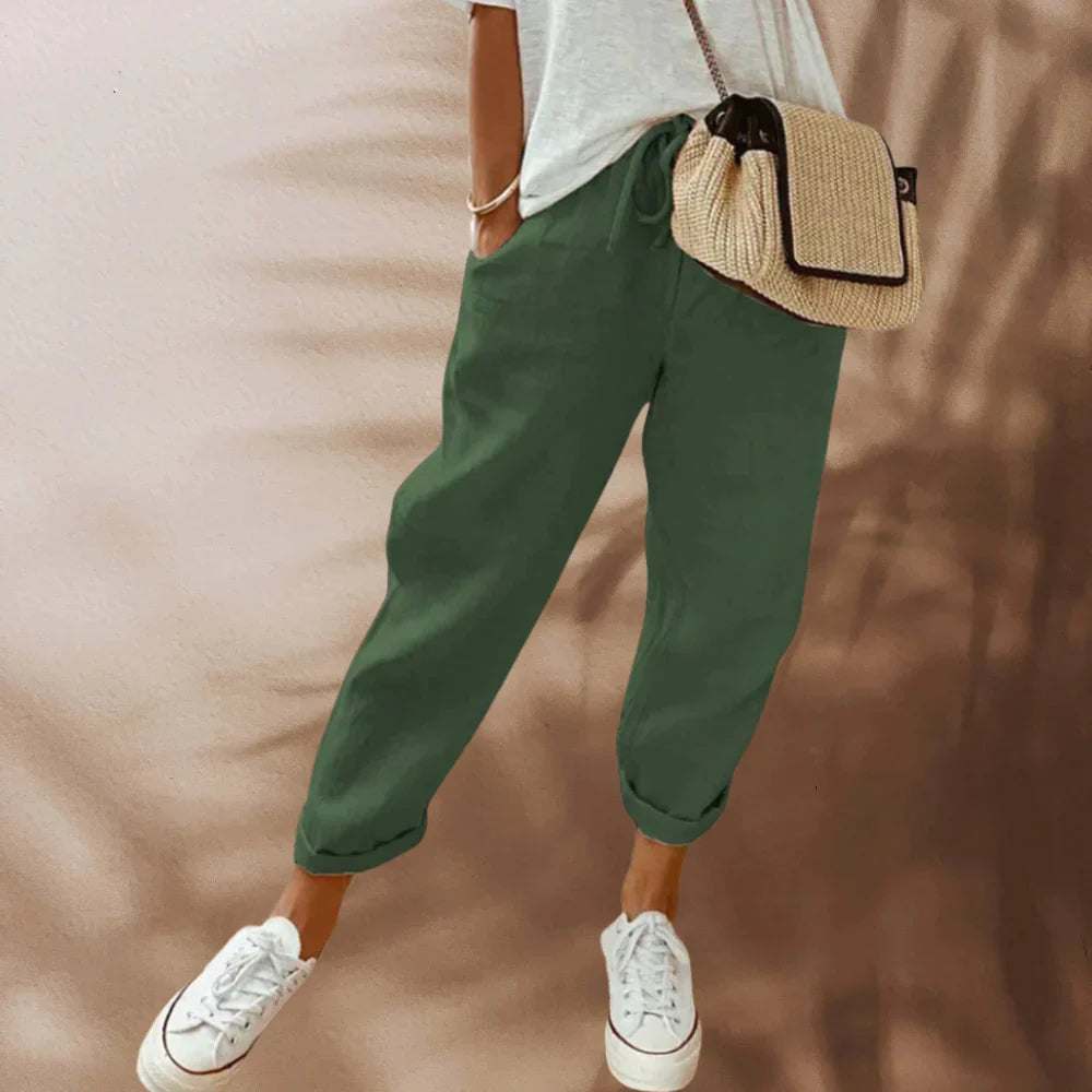 Lassigs und stilvolle leinenhose - Tracey