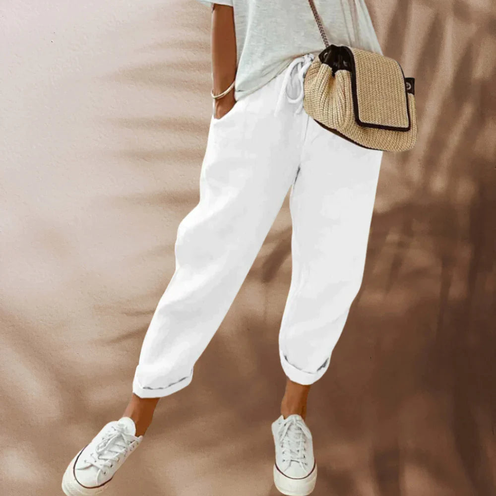 Lassigs und stilvolle leinenhose - Tracey