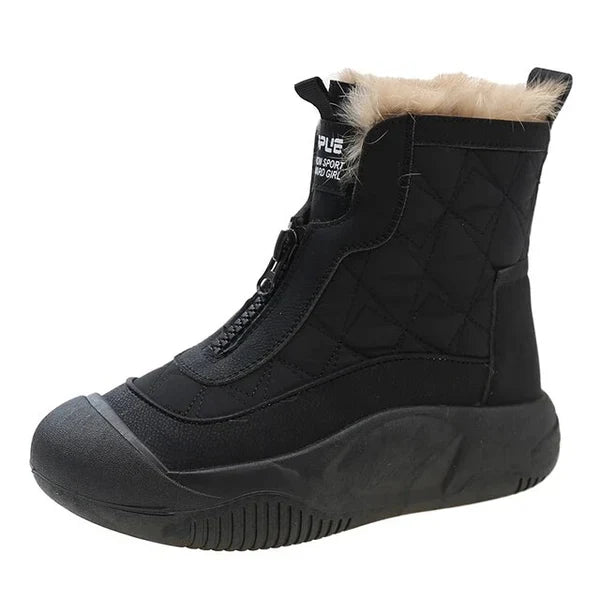 Wasserdichte Schnürstiefel Weiß - Stella