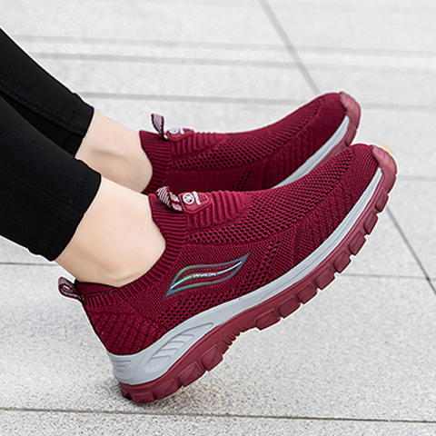 Mia rote ortho-Sneaker