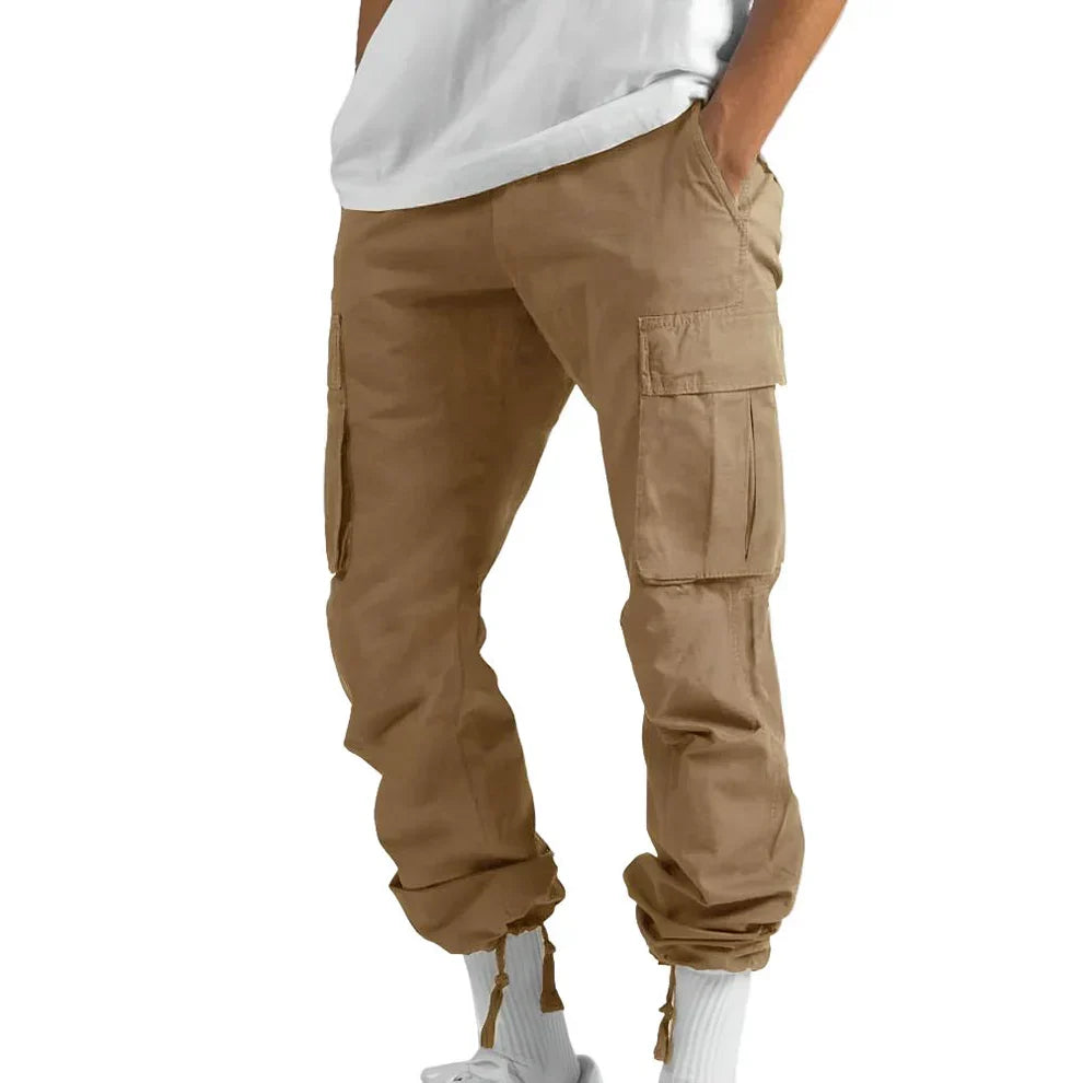 Herren-cargohose mit lockerer passform und praktischen taschen – herren