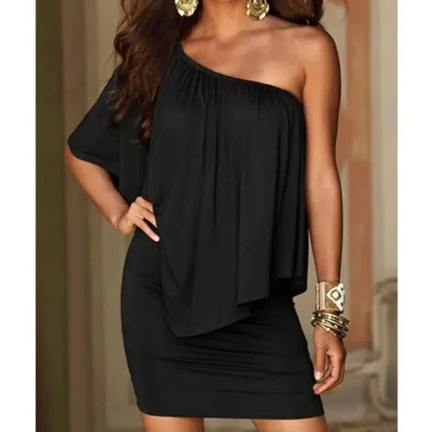 Mia - Bordeaux Partykleid