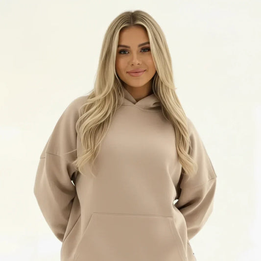 Oversize-hoodie für damen, gemütlich und lässig – damen