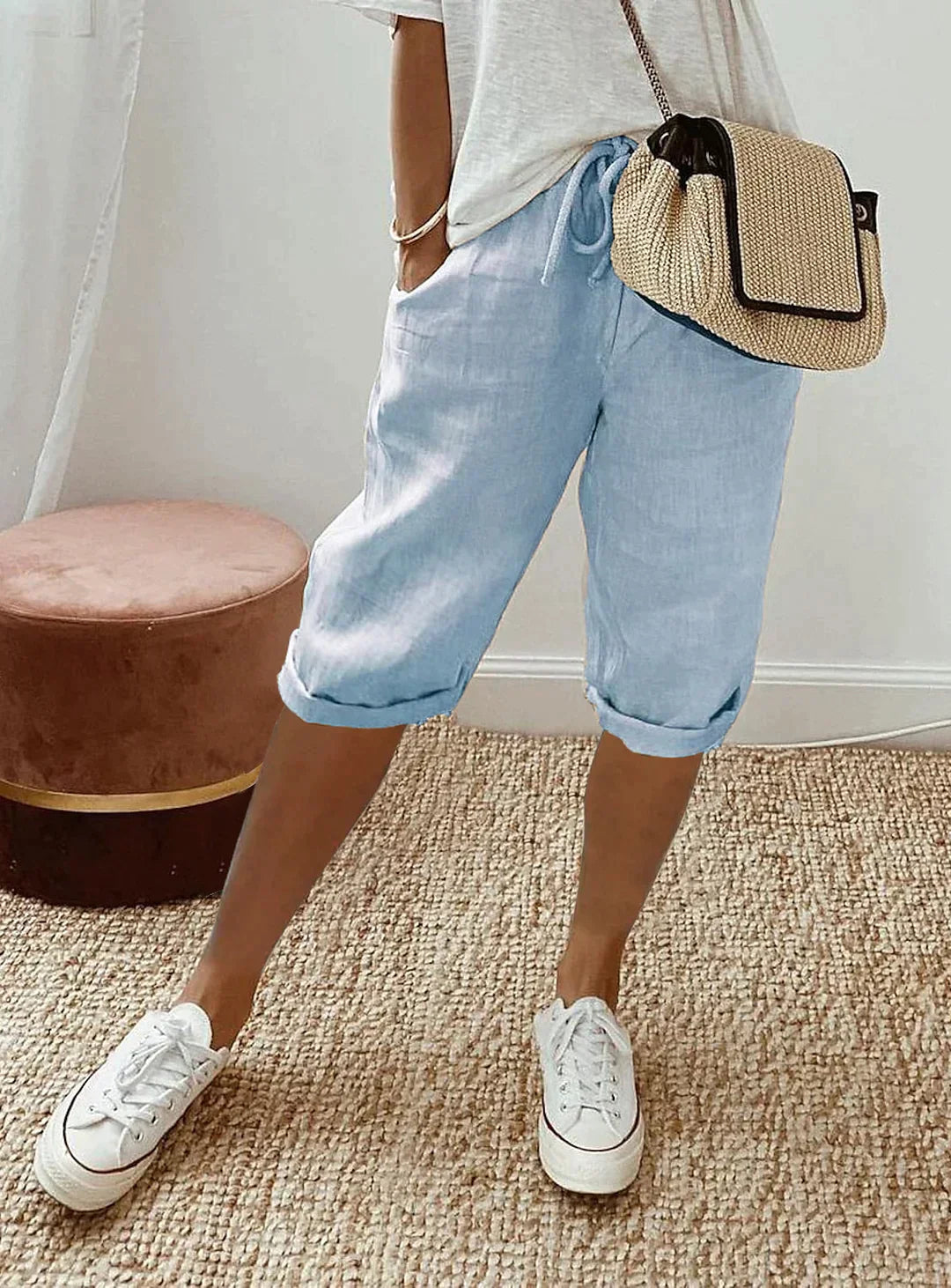 Sofia - lässige und stylische leinen hose
