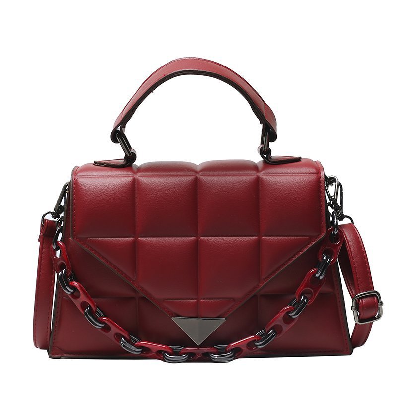 Bolsa Crossbody Feminina Marrom Square Belevita