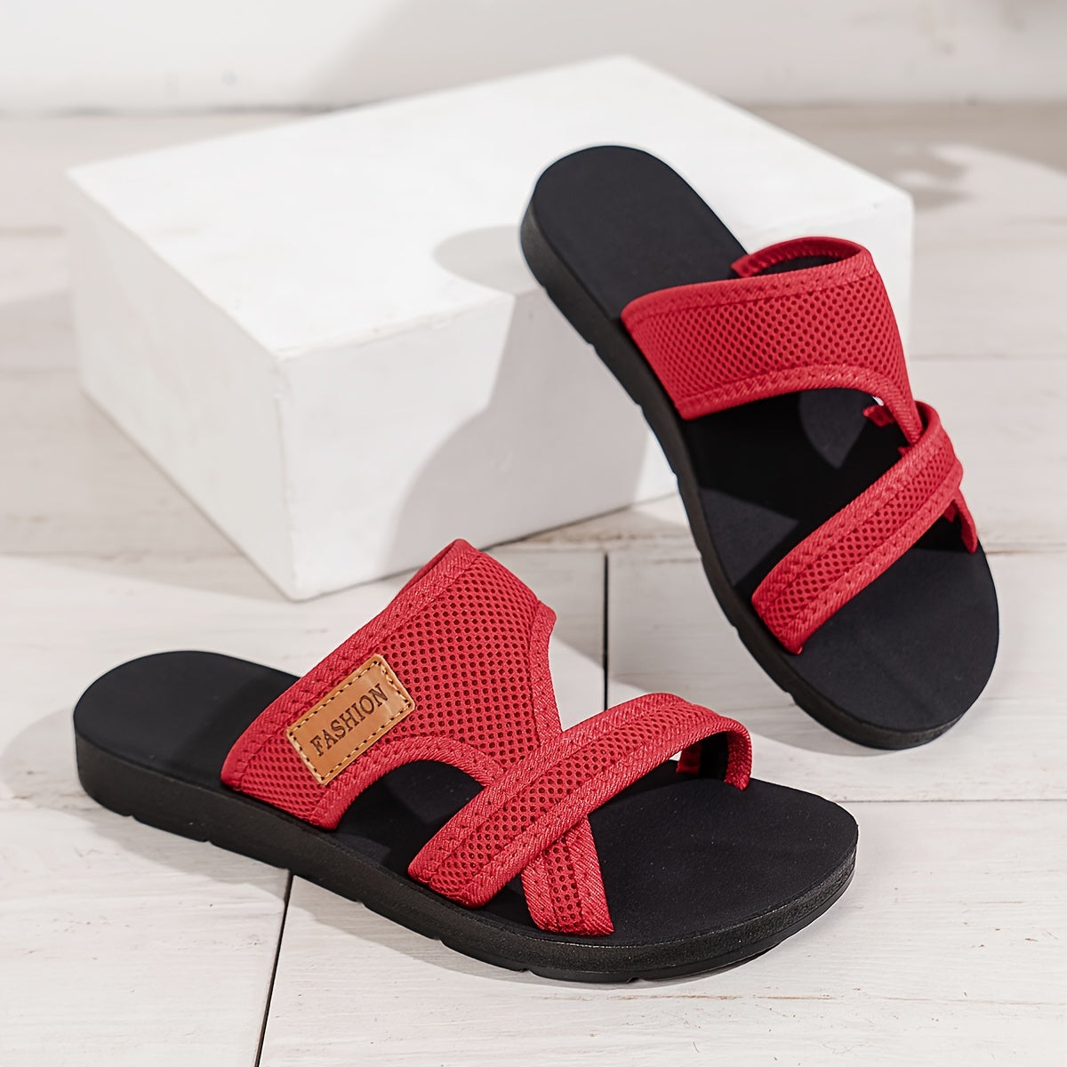Kaffeebraune Freizeitslipper - Sophia